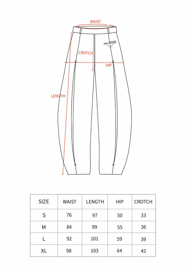 Double Pleated Pants