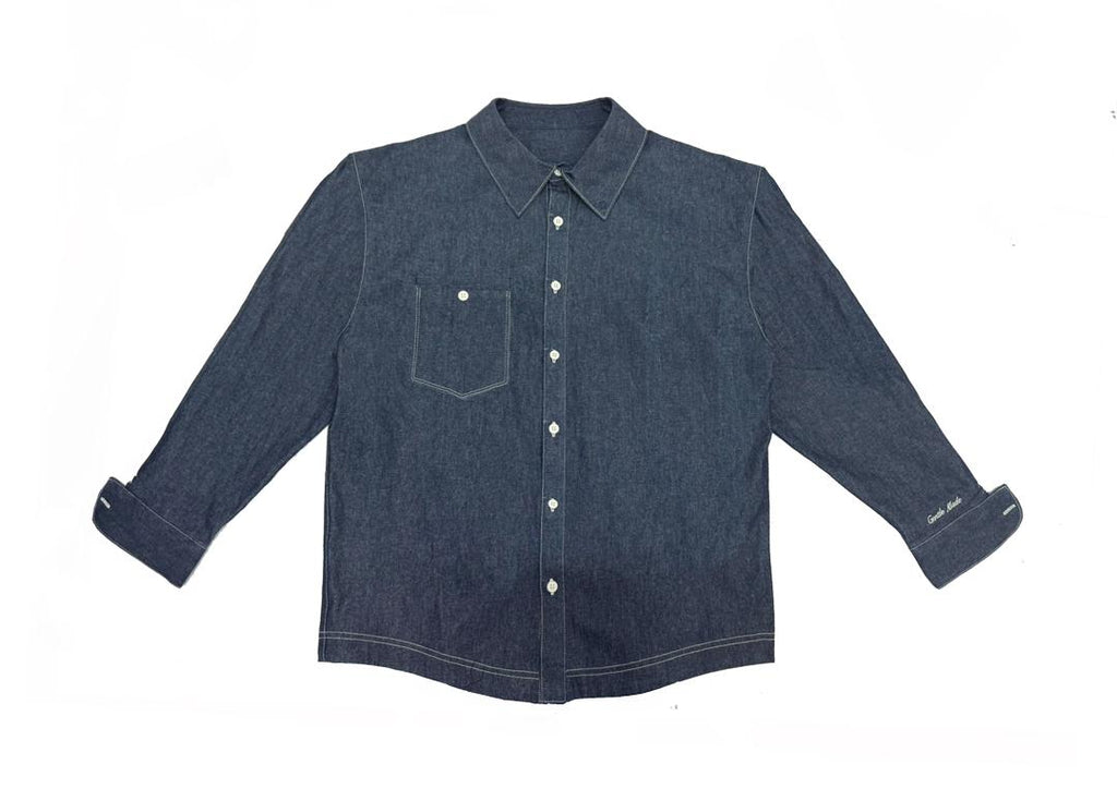 Pleated Denim 000