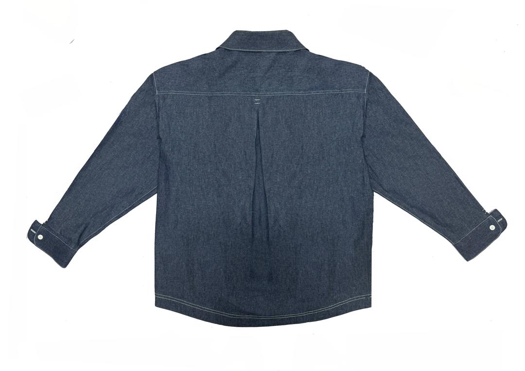Pleated Denim 000