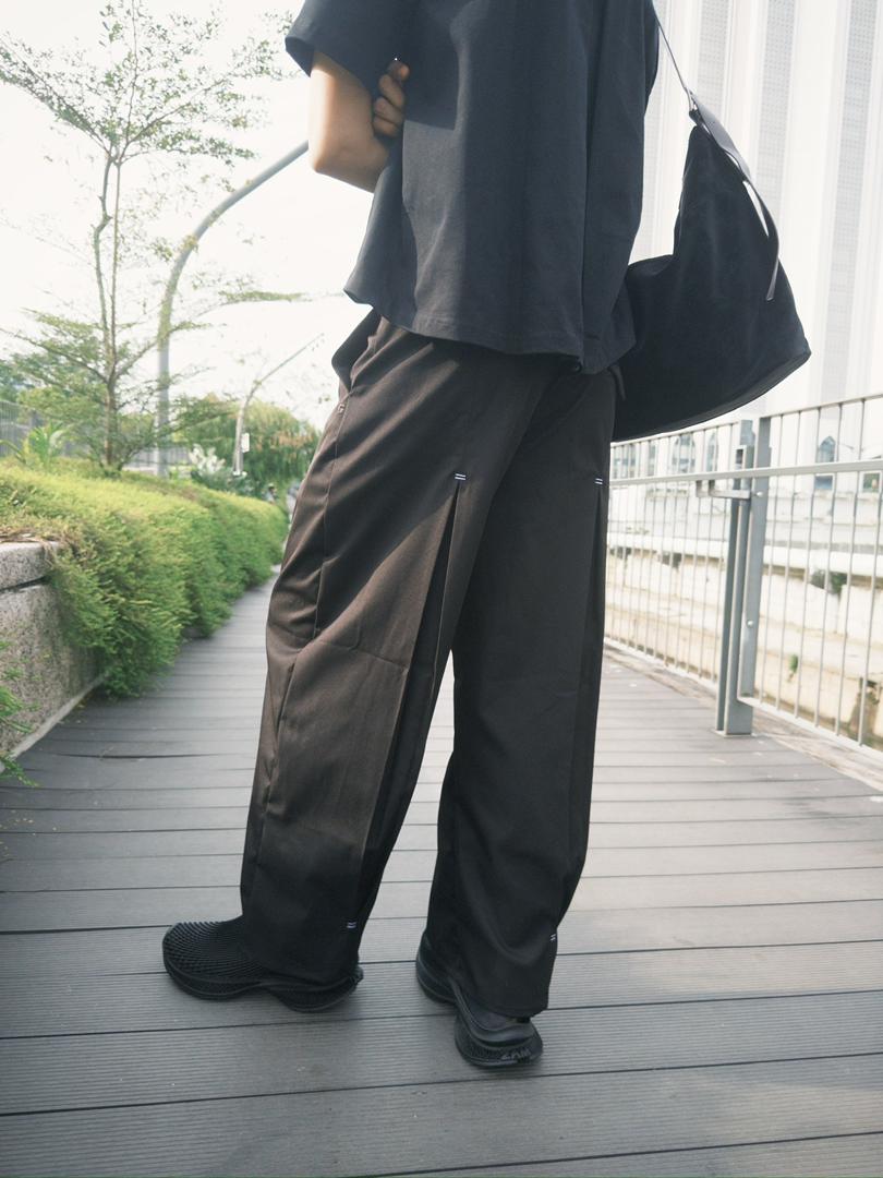 Double Pleated Pants